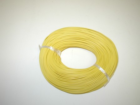 24 Ga. Stranded Hook Up Wire (Yellow)  $ .12 Per Ft.